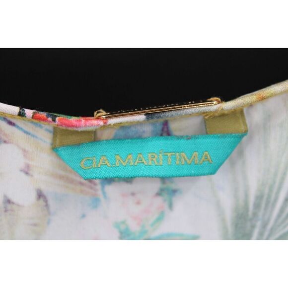 CIA.MARITIMA BEACHWEAR DRESS SWIM COVER UP MEDIUM TANK WITH WRAP WAIST SKIRT - Picture 10 of 10